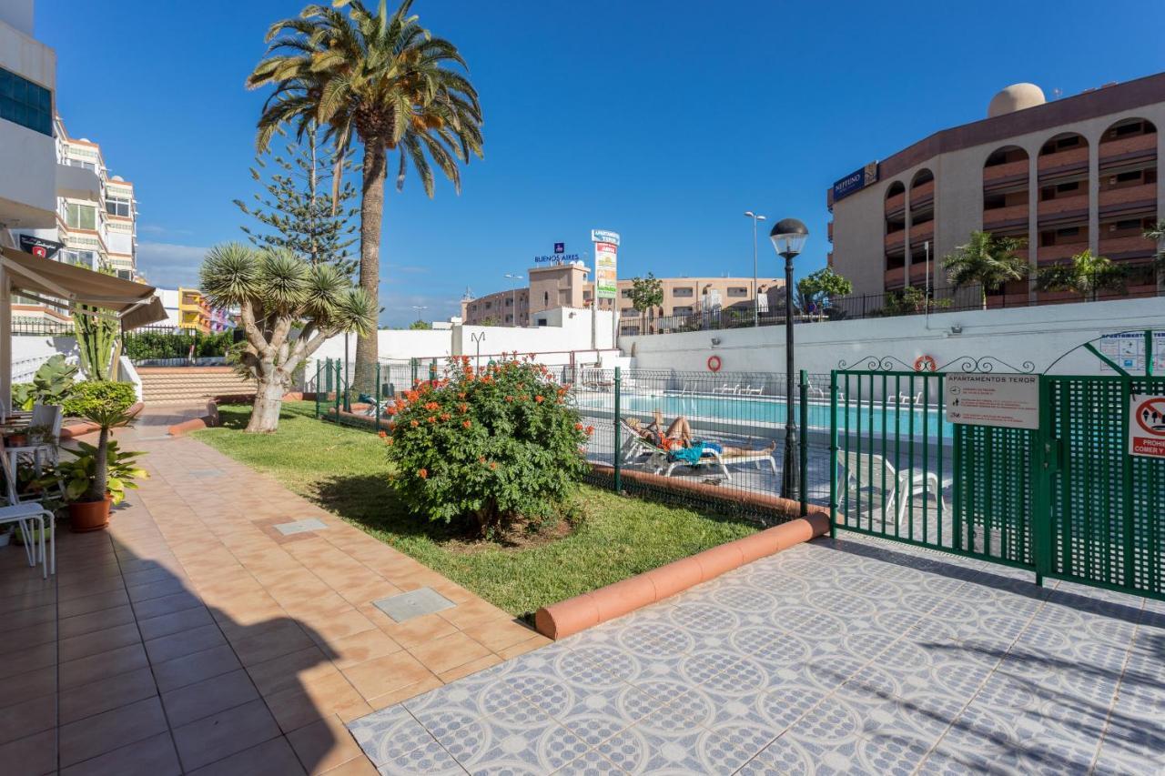 Teror 501 - Playa Del Ingles - Fc Leilighet San Bartolomé Eksteriør bilde